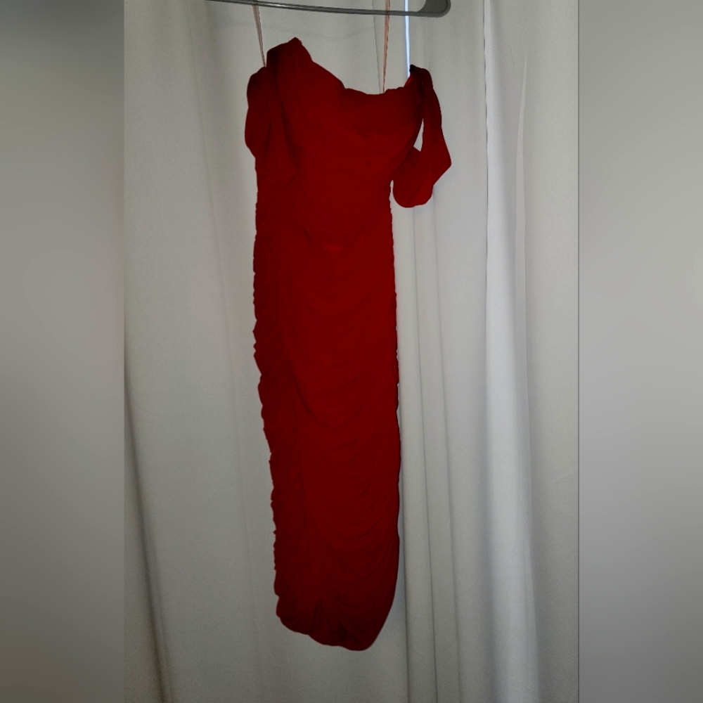 House of CB off the shoulder dress